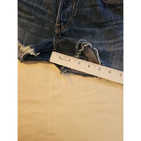 Levis 501 XX Jean Shorts Cut-off High Rise Button Fly Womens 28 X 2.5 - Picture 5 of 5